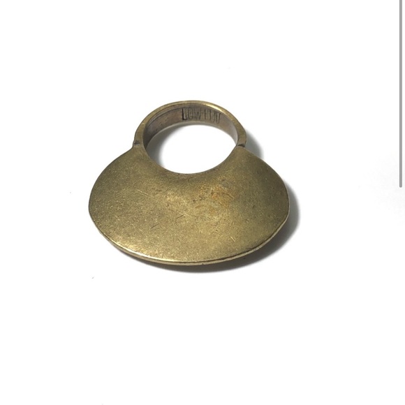 Low Luv x Erin Wasson Jewelry - LOW LUV x Erin Wasson antiqued gold *Butterfly* boho statement ring 6 7